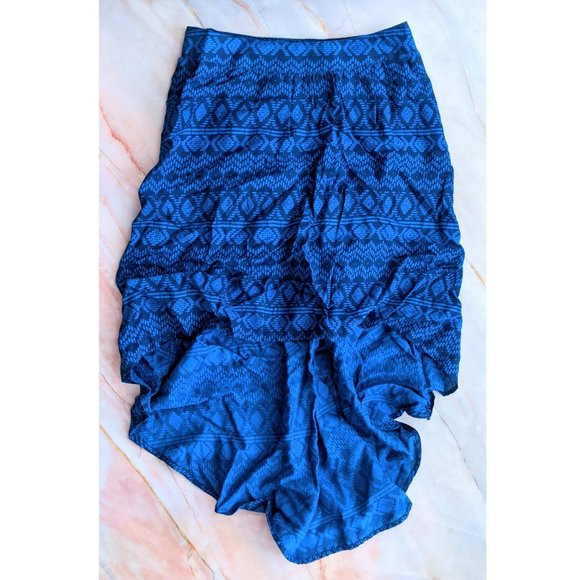 Mossimo Royal Blue High Low Skirt NWOT - Picture 3 of 7